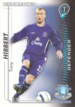 Tony Hibbert Everton 2005/06 Shoot Out #132